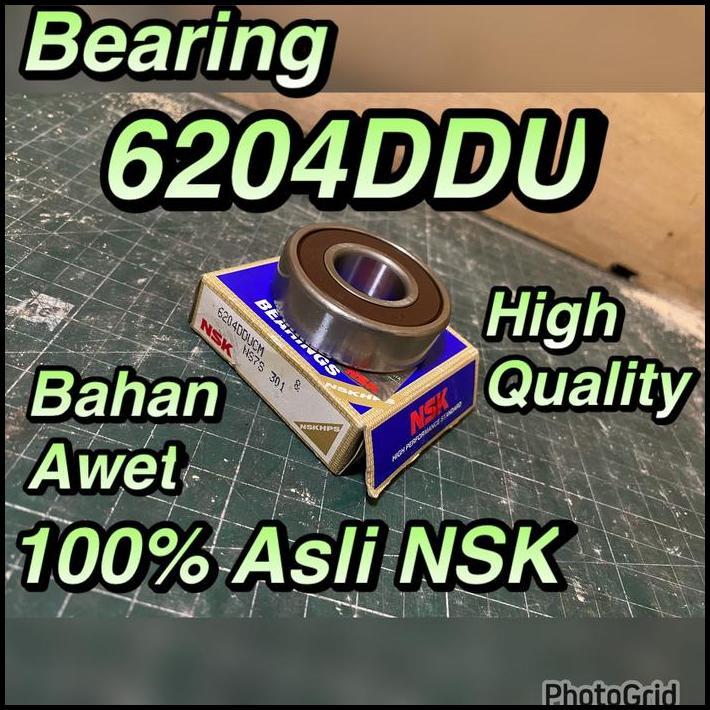 GRATIS ONGKIR LAHAR BEARING LAHER 6204 DDU 100% ASLI NSK 