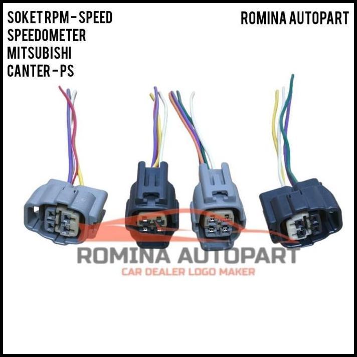 TERLARIS SOKET RPM SENSOR SPEED SPEDOMETER MITSUBISHI CANTER PS ORIGINAL CAR 