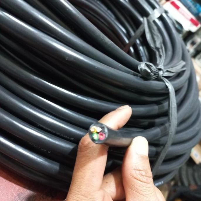Ready stock Kabel Nyyhy 4x2,5mm Jembo cable serabut 4 core