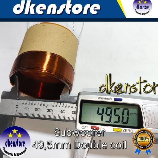 Spool speaker Subwoofer 12 inch spul spiker american boss 49.5 49,5 mm