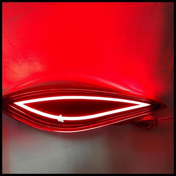 TERBARU REAR REFLEKTOR MATA KUCING BEMPER BUMPER BELAKANG ALL NEW RUSH 2018 -2 