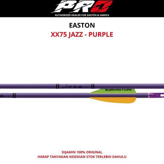 PARDIONSSTORE - EASTON ARROW ALUMINIUM JAZZ PURPLE / ARROW MURAH ORIGINAL EASTON USA / ANAK PANAH MU