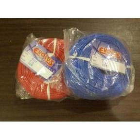 KABEL NYAF 0.8MM DIAMETER 3MM ISI 50M TUNGGAL SERABUT MERK ELVOLUS