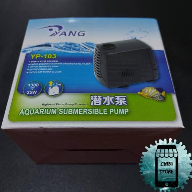 POMPA AKUARIUM YANG YP-103 / MESIN KOLAM YANG YP - 103 / MESIN AQUARIUM YANG YP 103 /  POND PUMP YAN