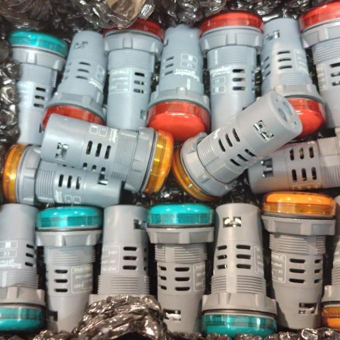 Promo Schneider Pilot Lamp Led Diameter 22Mm Lampu Indikator Panel 110Vac/Dc Xa2Evf1Lc Pilot Light D