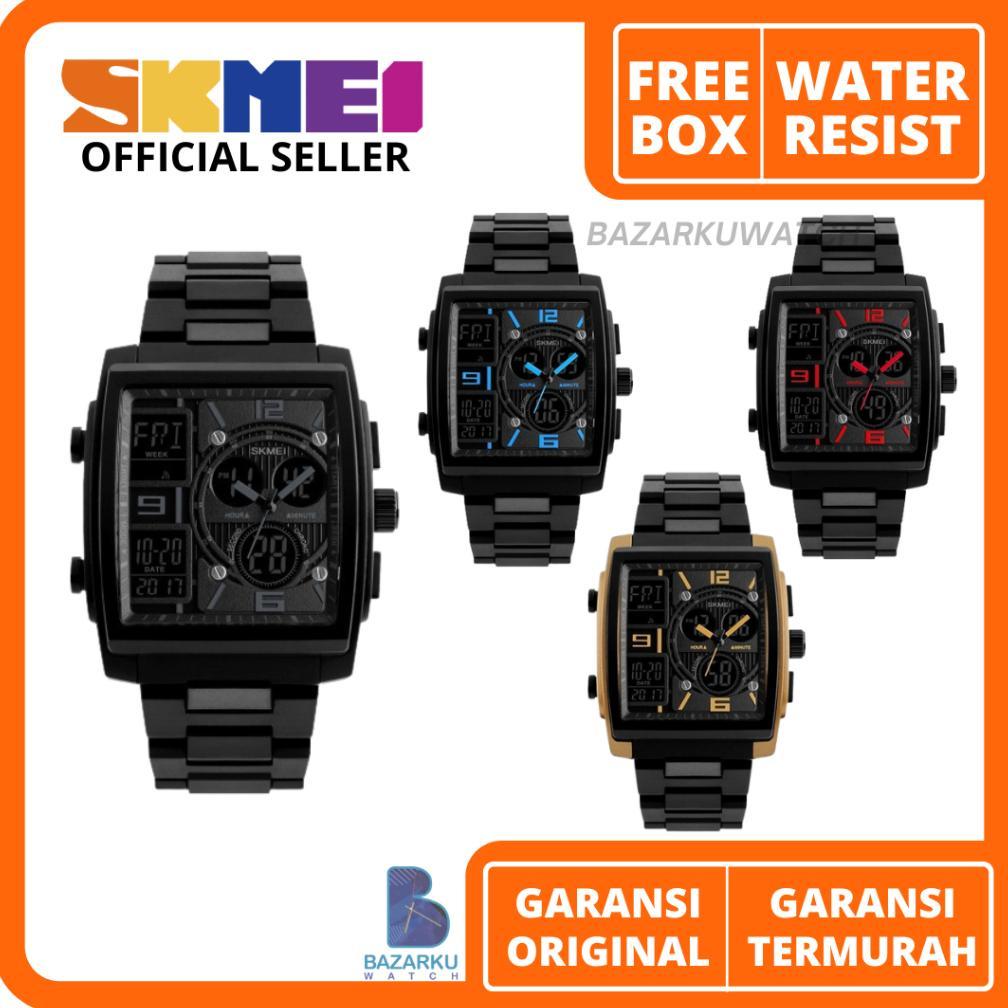 Jam Tangan Pria Skmei 1274  Jam Tangan Skmei Jam Tangan Karet Jam Tangan Cowok Sport Jam SKMEI