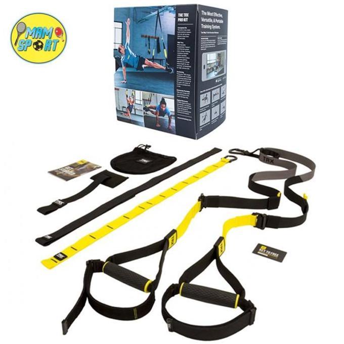 BEBAS ONGKIR - TRX Pro Suspension Training Kit Fitness Body Workout Strength Exercise ROX 004 Origin