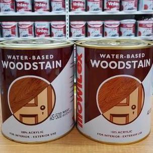 TERBARU - Mowilex WaterBased Woodstain WS-601 Olive Grey / Mowilex WS 601
