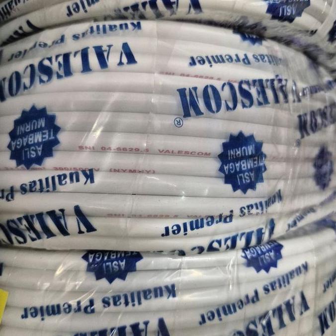 Promo Kabel Serabut Nymhy 2X1.5 Mm Sni / Kabel Serabut Putih Nym Hy 2X1,5 Cod