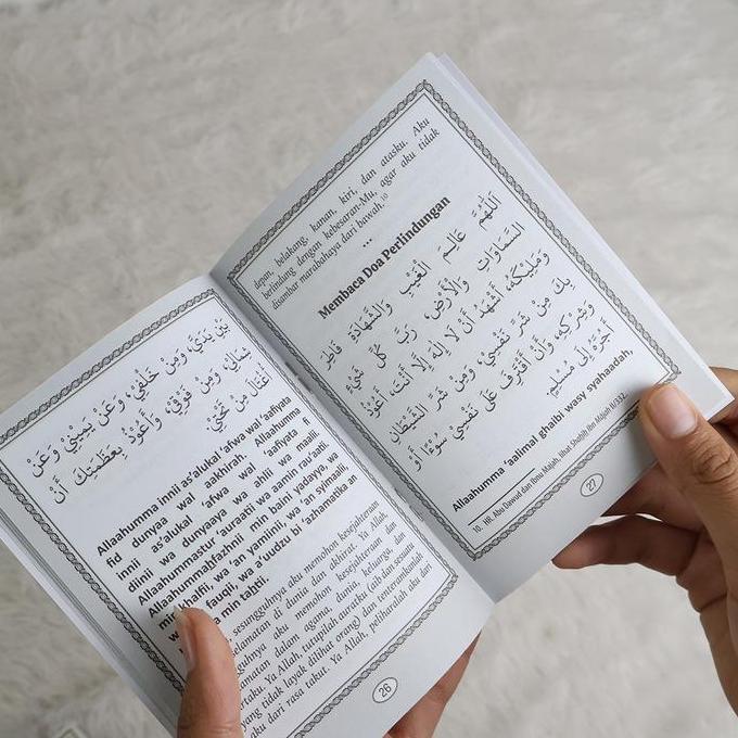 Promo Buku Doa Dzikir Pagi Petang Arab Dan Latin Bersrta Arti Ukuran B7 | Buku Saku Buku Islami Qura