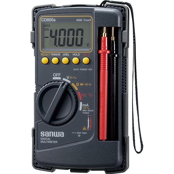 MULTIMETER DIGITAL SANWA CD800A / MULTITESTER DIGITAL SANWA CD800A