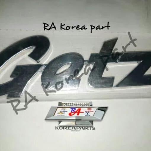 Promo Emblem Tulisan Getz Ori Hyundai Diskon