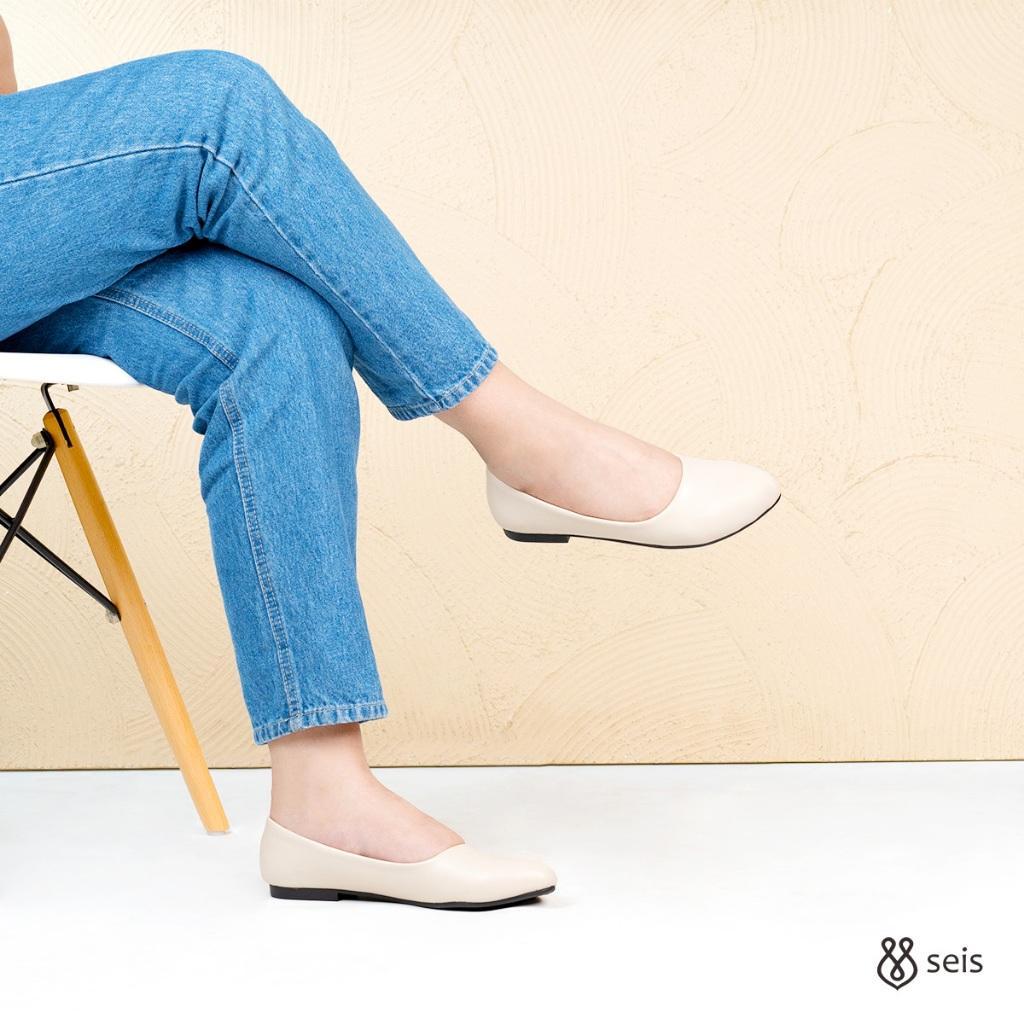 Seis Amara Sepatu Flatshoes Wanita