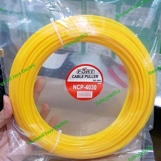 Promo Nylon Cable Puller Penarik Kabel Panjang 30 Meter Fort Cod