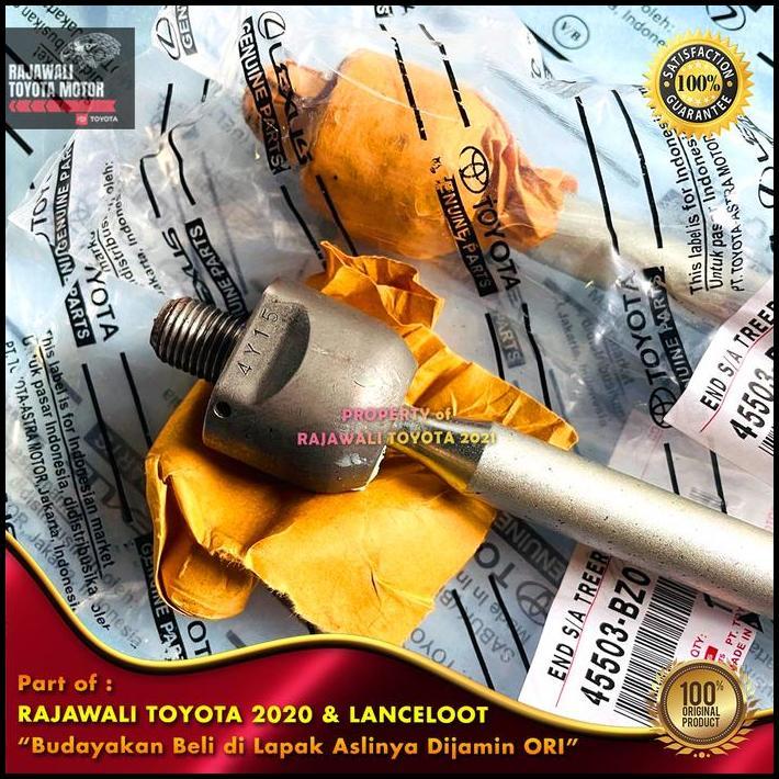 BEST DEAL LONG TIE ROD AVANZA & XENIA 2004-2015 KIRI KANAN END TIEROD NEW ORIGINAL TOYOTA 45503-BZ01