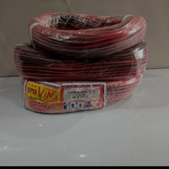 Promo Kabel Isi 2 Merah Hitam Permeter/Kabel Lampu Led Isi 2 Tembaga Cod