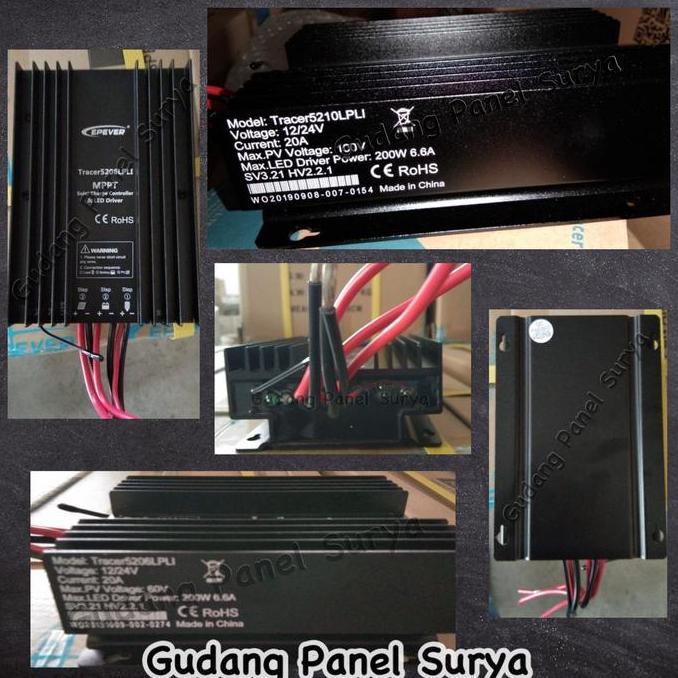 Solar Charge Controller SCC MPPT 20A EPEVER TRACER 5206LPLI 5206 LPL