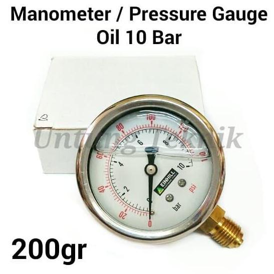 BEST SELLER - EINHILL Manometer Minyak - Pressure Gauge Oil
