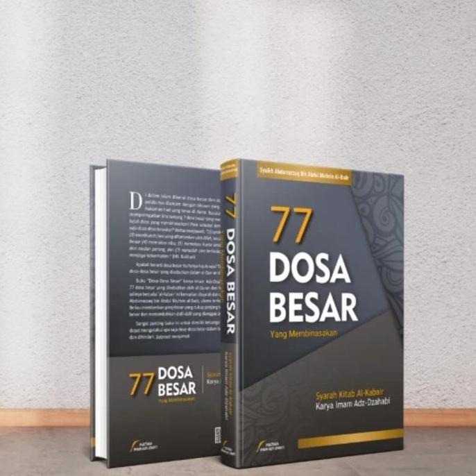 Buku 77 Dosa Besar Yang Membinasakan