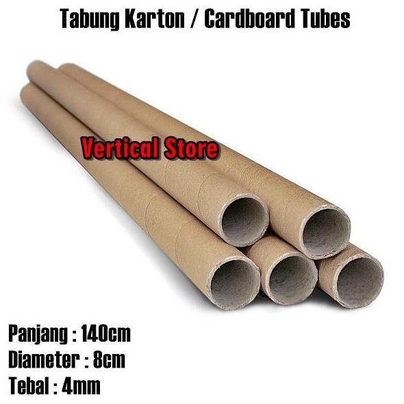 Kardus Selongsong / Tabung Karton Kardus Poster / Cardboard Tube 140cm