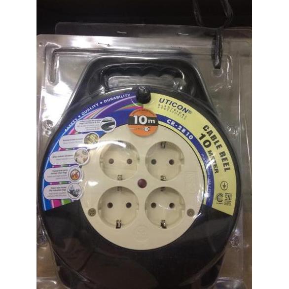 Promo Kabel Roll Uticon 10M Kabel Sambung Rol Kabel Uticon Stop Kontak 10M Cod