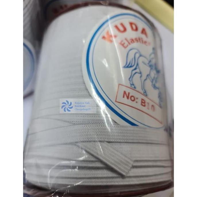 Sora- Tali Karet Kuda B10 / Elastic 10Mm / Elastik 1Cm 120Yard