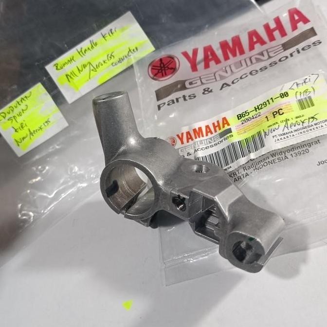 Dudukan Spion Kiri, Dudukan Rumah Handel Kiri New Aerox155, Lexi Lx155, Grand Filano Yamaha B65-H291