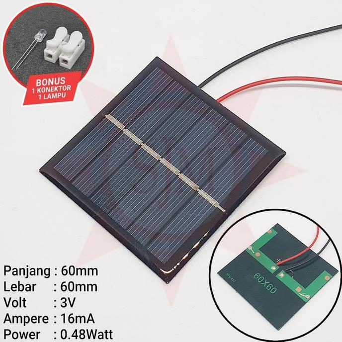 Panel Surya / Tenaga Matahari Kecil / Mini