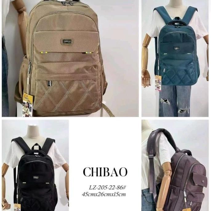 Tas ransel chibao import ukuran jumbo muat leptop model