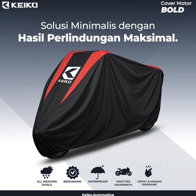 Cover Sarung Selimut Tutup Penutup Mantel Motor Waterproof Warna Beat Astrea Freego Address Xride Ne