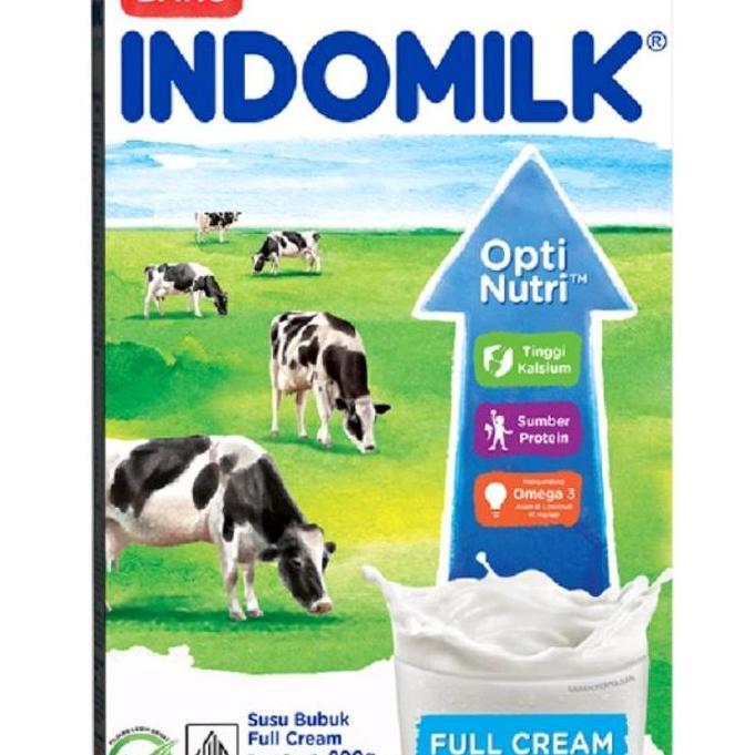 Runmilk- Susu Bubuk Indomilk Full Cream Plain 800 Gram