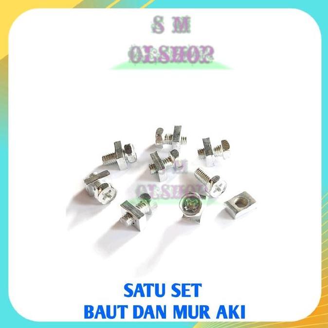 Promo 10 Biji Baut Aki Motor Kering Baut Aki Kering Baut Aki Motor Baut Aki Kering Motor Universal U