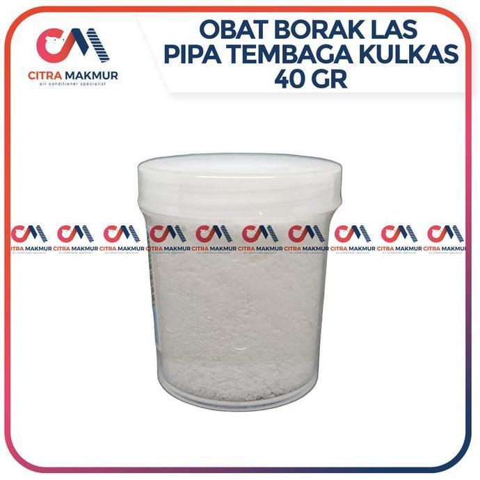 Serbuk Kawat Perak Las Pipa AC Kulkas Tembaga Kuningan 40 gram