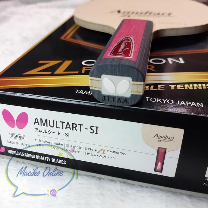 BEBAS ONGKIR - Butterfly Amultart SI~ Kayu Bet Pingpong Butterfly Amultart SI