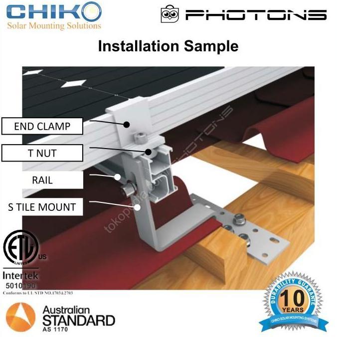 L Feet Kit PLTS PV Solar Panel