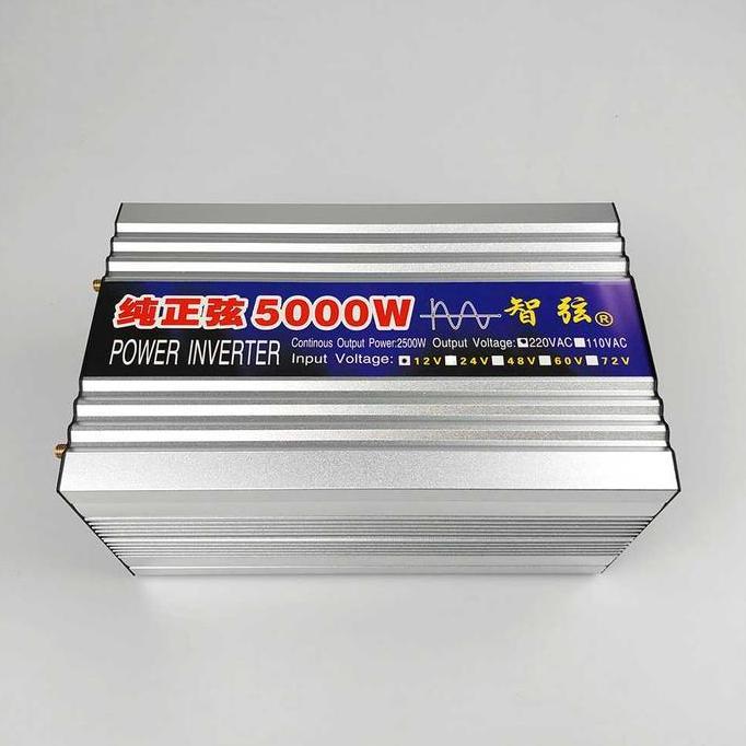 NEW Car Power Inverter Mobil Pure Sine Wave 12V 220V 5000W 5000 Watt