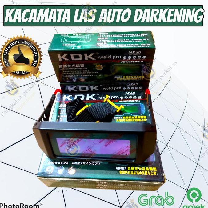 Kacamata Las otomatis weld pro KDK