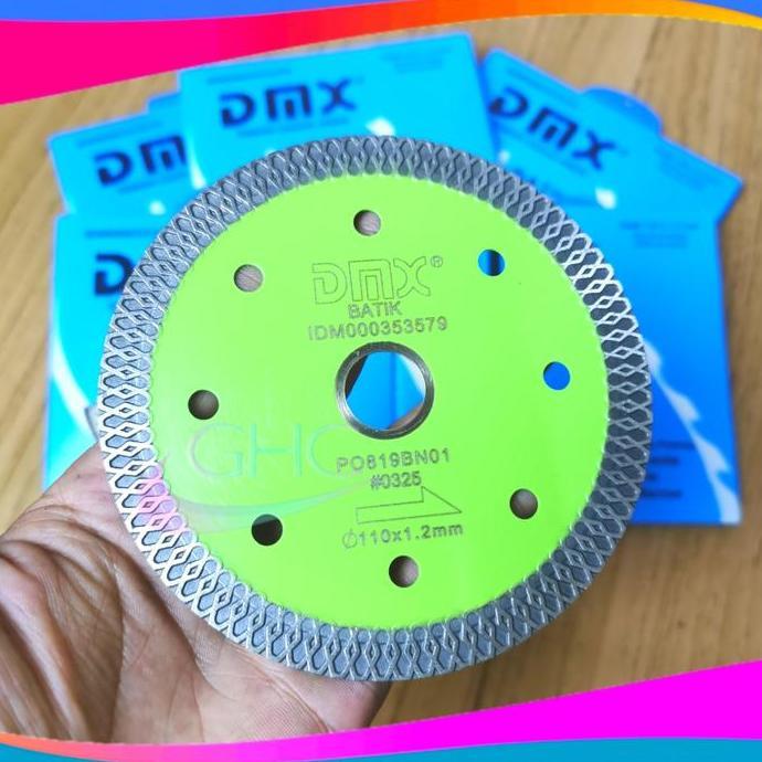 QURYGHANZ Mata Gerinda Potong 4 inch DMX BATIK Pisau Potong Keramik Granit