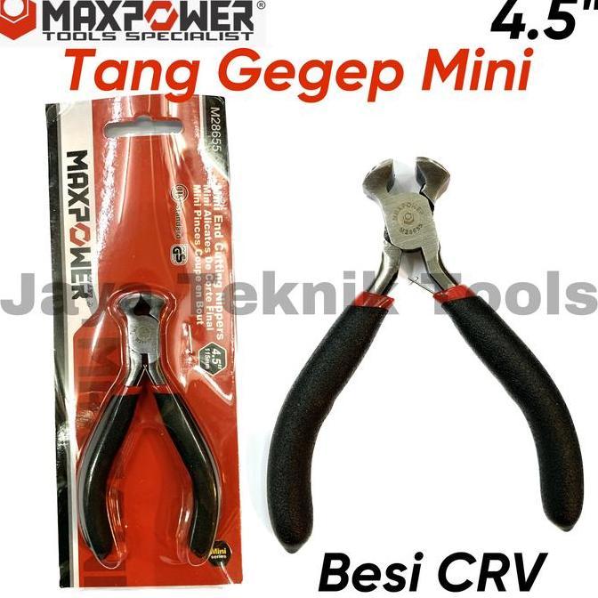 CENDASTRI Tang Gegep Mini 4.5" inch Maxpower Cutting Pemotong Kakatua End Nipper