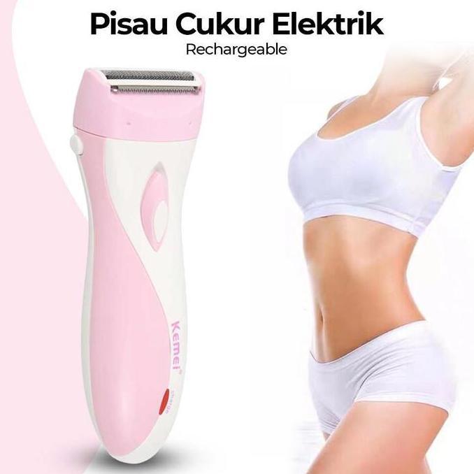 Shaver Kemei KM-3018 USB Alat Cukur Rambut Bulu Halus Elektrik KM 3018