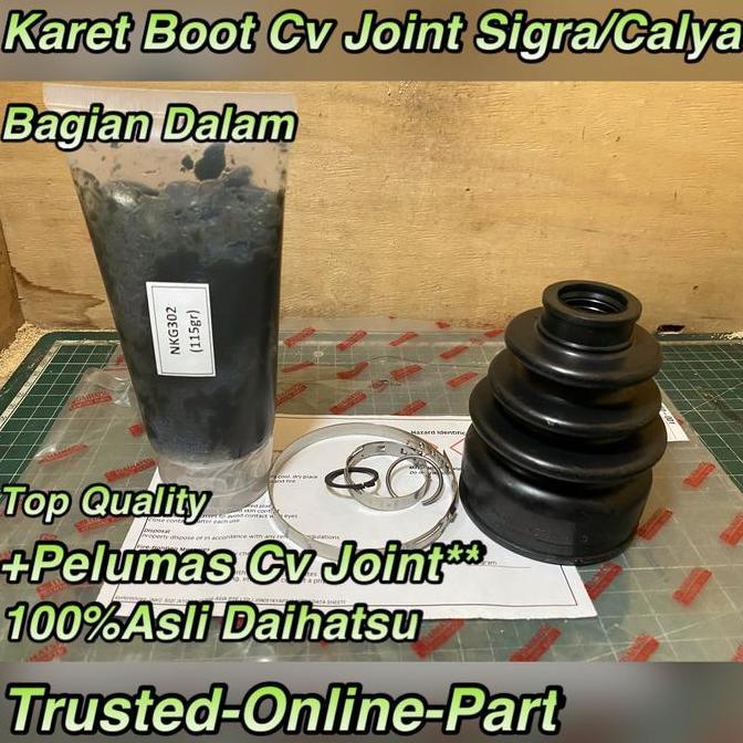 Karet Boot As Roda Cv Joint Sigra / Calya Dalam 100% Asli Daihatsu