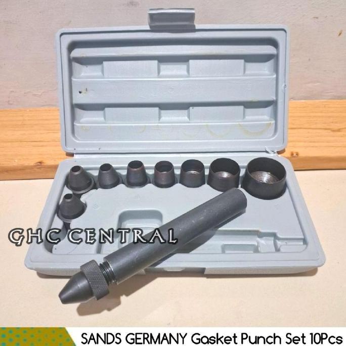 QURYGHANZ Gasket punch Set 10pcs Plong Gasket Set Alat Pembolong Packing