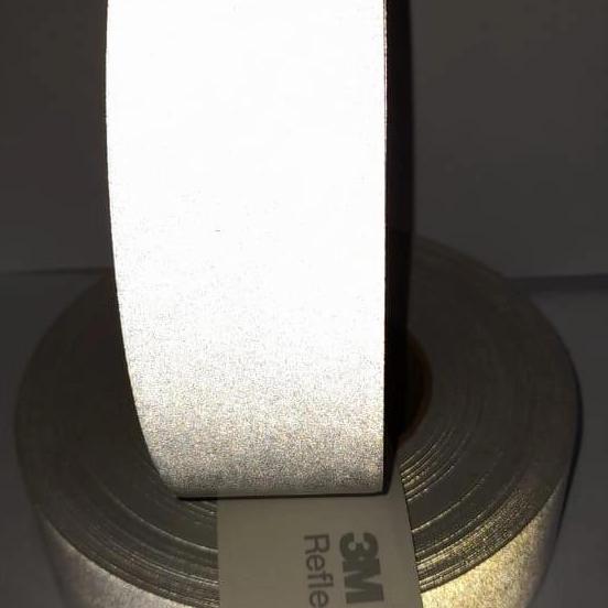 3M Reflective Sheeting Silver,size:48mm x 100 cm