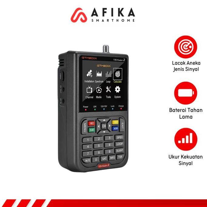 MARTEKNO Alat Pencari Sinyal Satelit Parabola Digital Satellite Finder