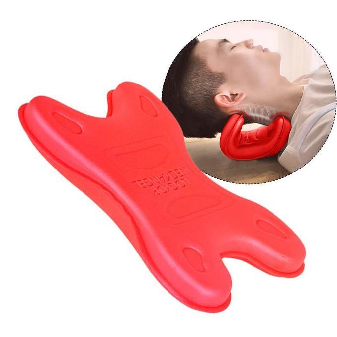 WASEUKA Bantal Terapi Traksi Leher Peregang Leher-Bantal Traksi Serviks  Relaxer Tulang