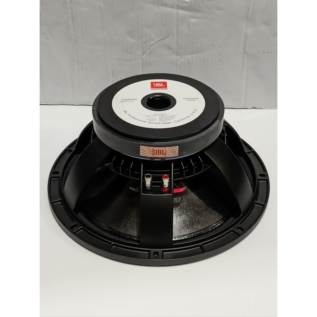 SPEAKER KOMPONEN JBL / SPEAKER 12 INCH JBL 2265 HPL VC 3 IN ORIGINAL MADE IN USA GRADE A++