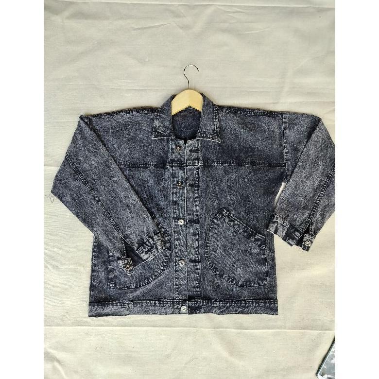 PREMIUM Jaket Denim Pablo Oversize Korean Style,Jaket Denim Oversize Wanita