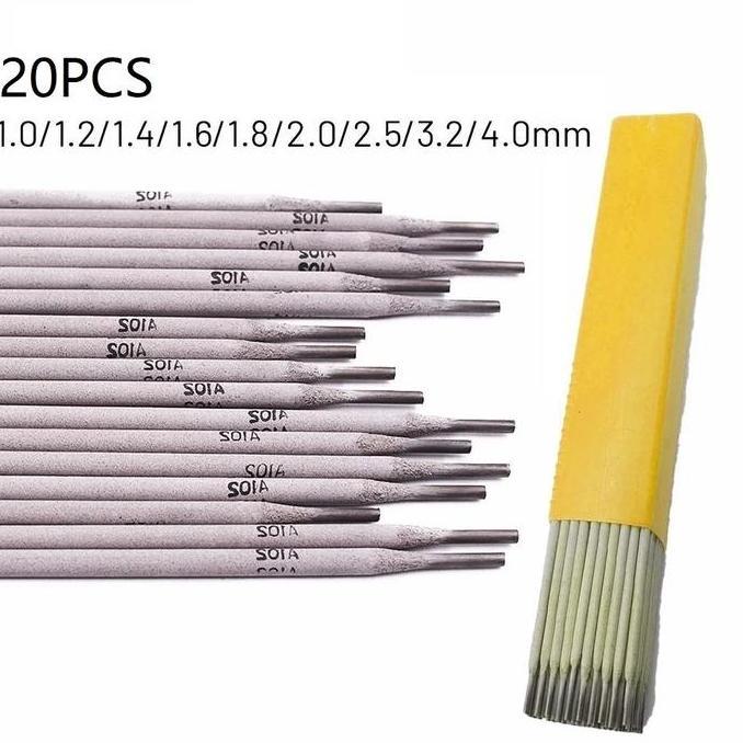 TWOVAN Kawat Las Listrik/Elektroda/Kawat las Stainless 20pcs