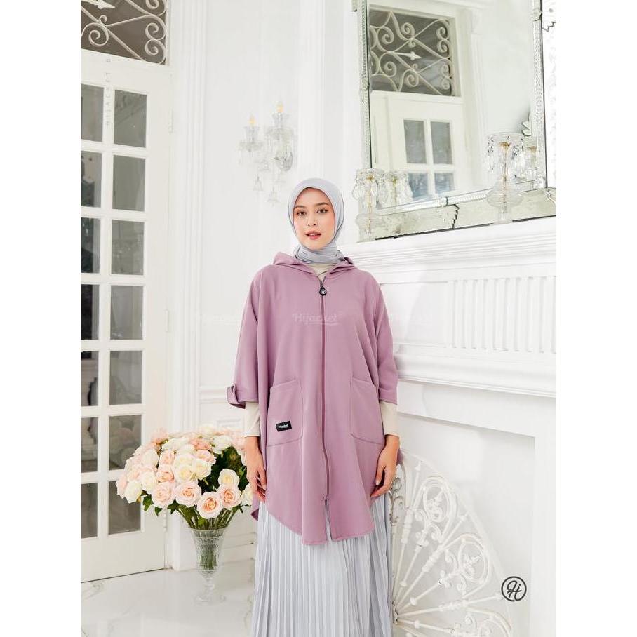 New Launching Hijacket Aisya | Outer Wanita Muslimah Panjang Untuk Gamis | Kekinian | Kondangan