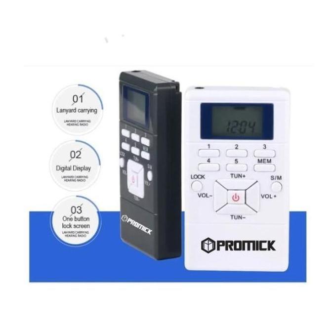 Radio Mini FM Digital Receiver DSP Plus Earphone - Radio FM Receiver